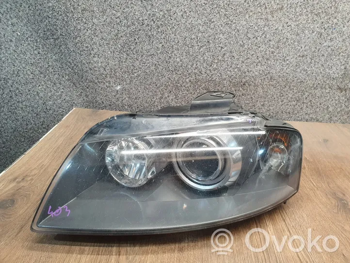 Audi A3 S3 A3 Sportback 8P Lampa przednia 