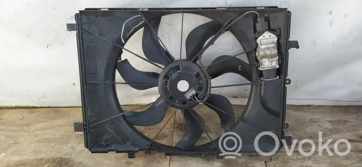 Mercedes-Benz A W176 Radiator cooling fan shroud 