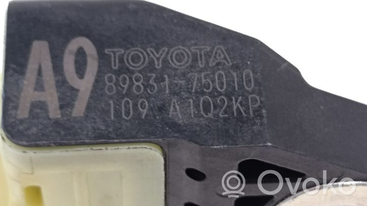 Toyota Prius (XW30) Capteur de collision / impact de déploiement d'airbag 8983175010