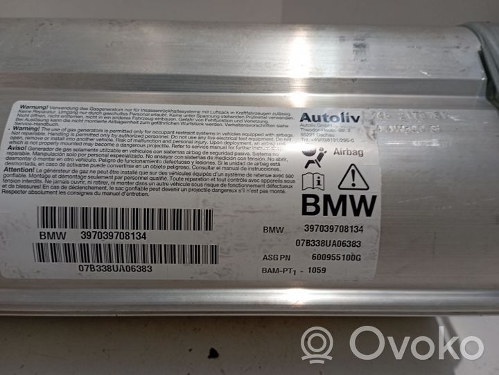 BMW 5 E60 E61 Poduszka powietrzna Airbag pasażera 600955100G