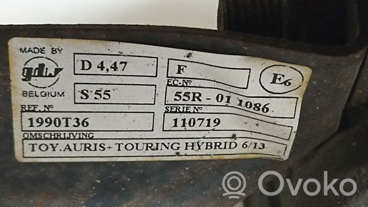 Toyota Auris E180 Kit de remorquage 1990T36