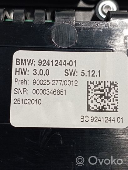 BMW 5 F10 F11 Unité de contrôle climatique 924124401