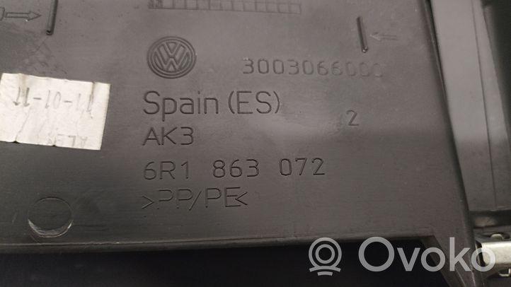 Volkswagen Polo V 6R Kāju zonas sānu dekoratīvā apdare 6R1863072