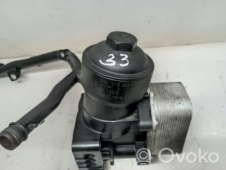 Volkswagen Golf VI Supporto di montaggio del filtro dell’olio 03L115389H