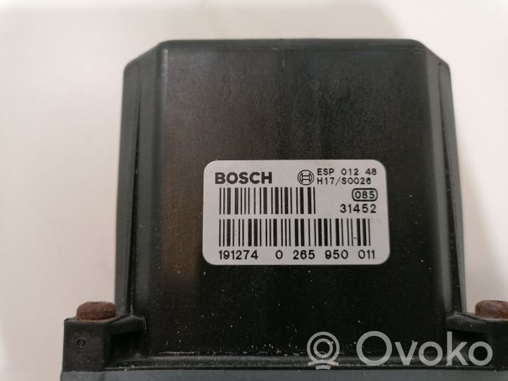 Audi A4 S4 B6 8E 8H Pompa ABS 0265950011