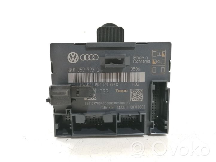 Audi A4 S4 B8 8K Unité de commande module de porte 8K0959792Q