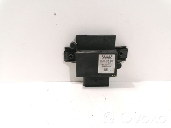 Audi A4 S4 B8 8K Polttoaineen ruiskutuspumpun ohjainlaite/moduuli 4G0906093F