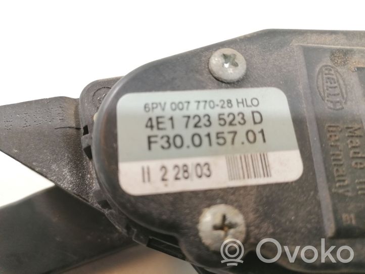 Audi A8 S8 D3 4E Pedale dell’acceleratore 4E1723523D