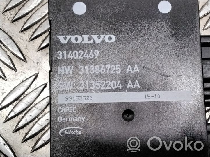 Volvo V70 Bagažinės dangčio valdymo blokas 31402469