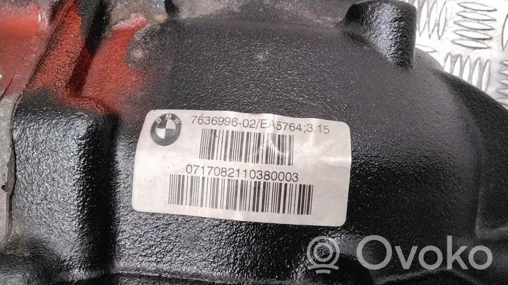 BMW X6 F16 Diferencial trasero 7636996