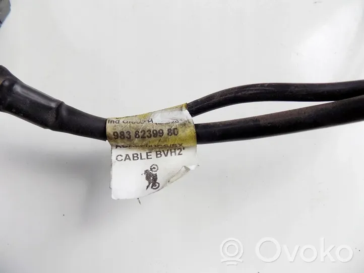 Opel Grandland X Câble négatif masse batterie 