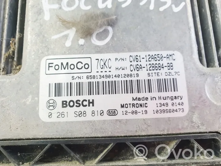Ford Focus Calculateur moteur ECU cv6112a650amc