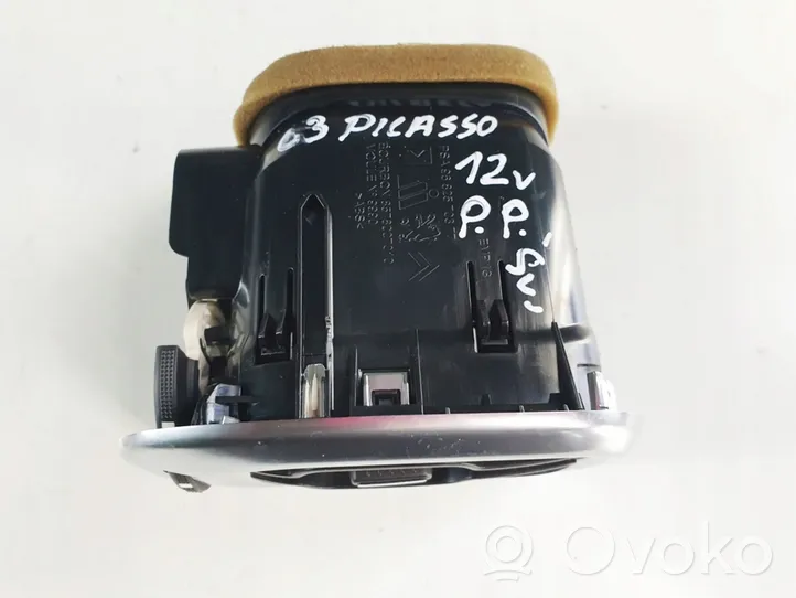 Citroen C3 Picasso Boczna kratka nawiewu deski rozdzielczej 