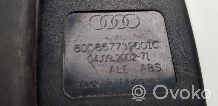 Audi A6 S6 C5 4B Klamra środkowego pasa bezpieczeństwa fotela tylnego 8D0857739