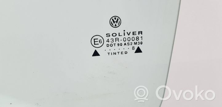 Volkswagen PASSAT B5 Takaoven ikkunalasi 43R00081