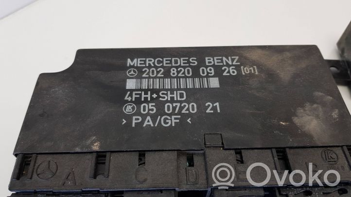 Mercedes-Benz C W202 Kit calculateur ECU et verrouillage A0165457632