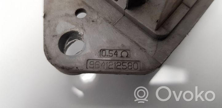 Citroen Xsara Picasso Relais de ventilateur de liquide de refroidissement 9641212580