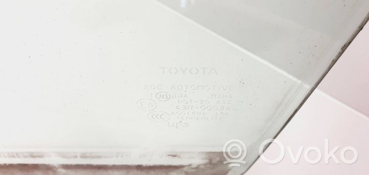 Toyota Prius (XW20) Основное стекло передних дверей (четырехдверного автомобиля) 43R00034
