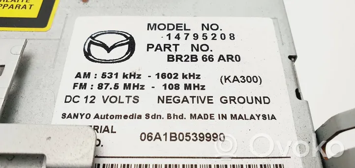 Mazda 3 I Unità principale autoradio/CD/DVD/GPS BR2B66AR0