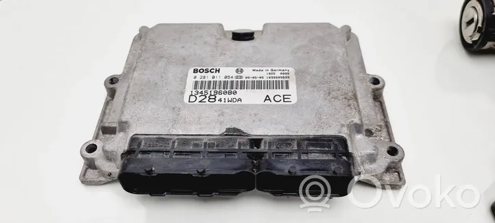 Citroen Jumper Kit centralina motore ECU e serratura 1345196080