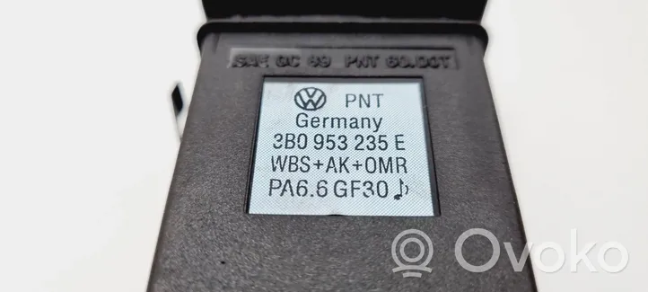 Volkswagen PASSAT B5.5 Interruttore luci di emergenza 3B0953235E