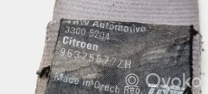 Citroen C5 Cintura di sicurezza posteriore 96325577ZH