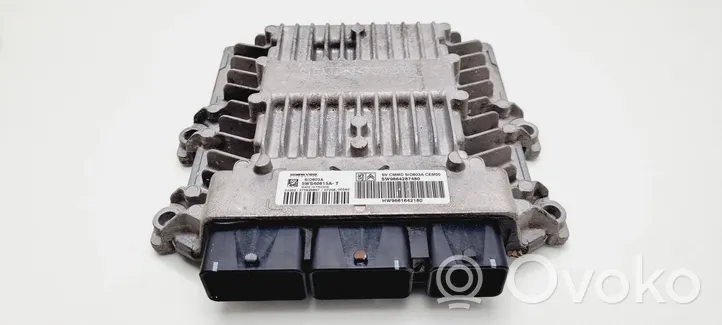 Citroen C4 I Picasso Engine ECU kit and lock set P9664365280