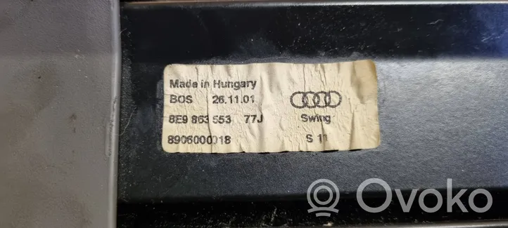 Audi A4 S4 B6 8E 8H Tavarahyllyn kansi 8E9863553