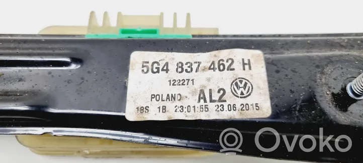 Volkswagen Golf VII Elektryczny podnośnik szyby drzwi przednich 5G4837462H