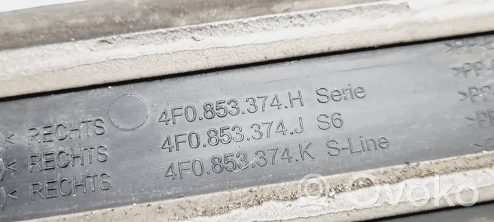 Audi A6 S6 C6 4F Zestaw listew progowych (wewnętrznych) 4F0853373H