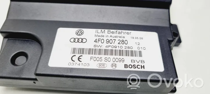 Audi A6 S6 C6 4F Komputer / Sterownik ECU i komplet kluczy 554000731202