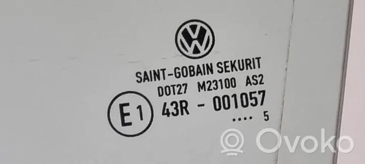 Volkswagen Golf V Vitre de fenêtre porte arrière 43R001057