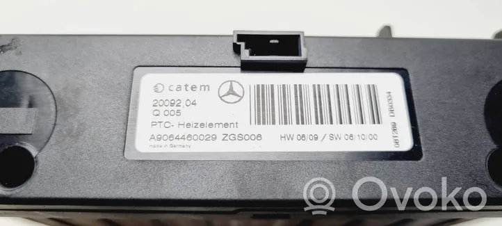 Volkswagen Crafter Sähköinen ohjaamon lämmittimen säteilylämmitin A9064460029