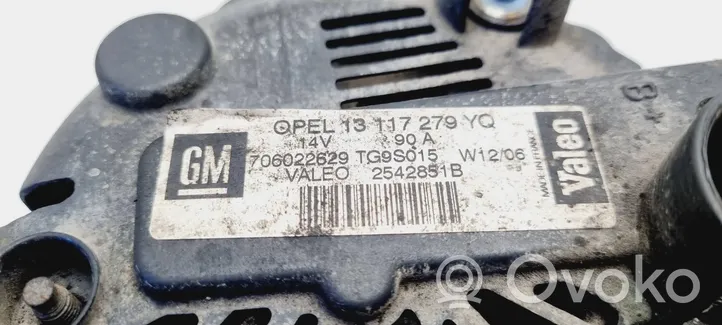 Opel Meriva A Generator/alternator 13117279