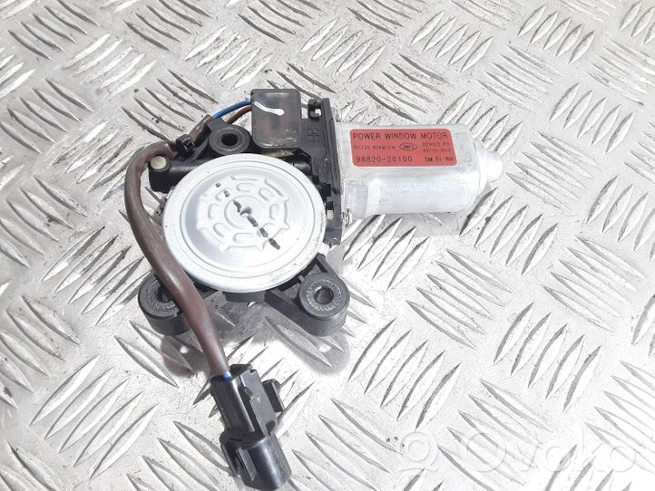 Hyundai Santa Fe Moteur de lève-vitre de porte avant 9882026100