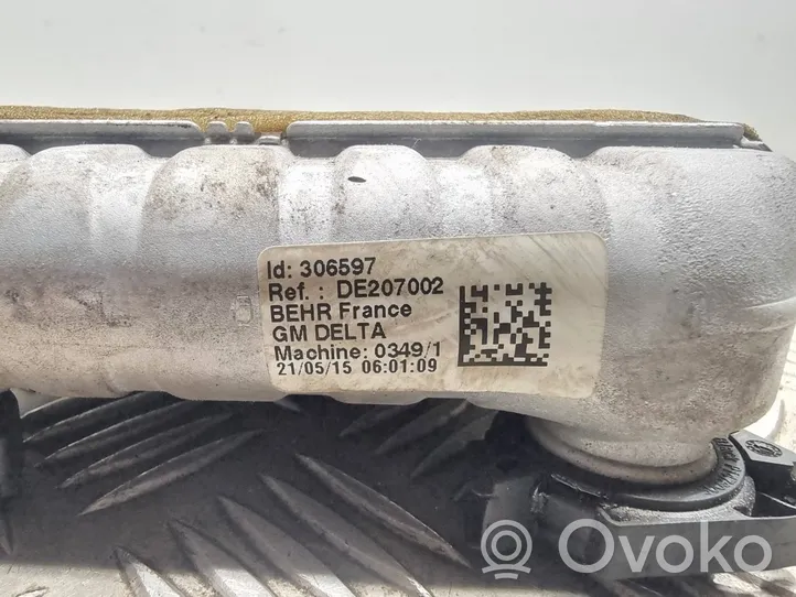 Opel Astra J Radiador calefacción soplador DE207002