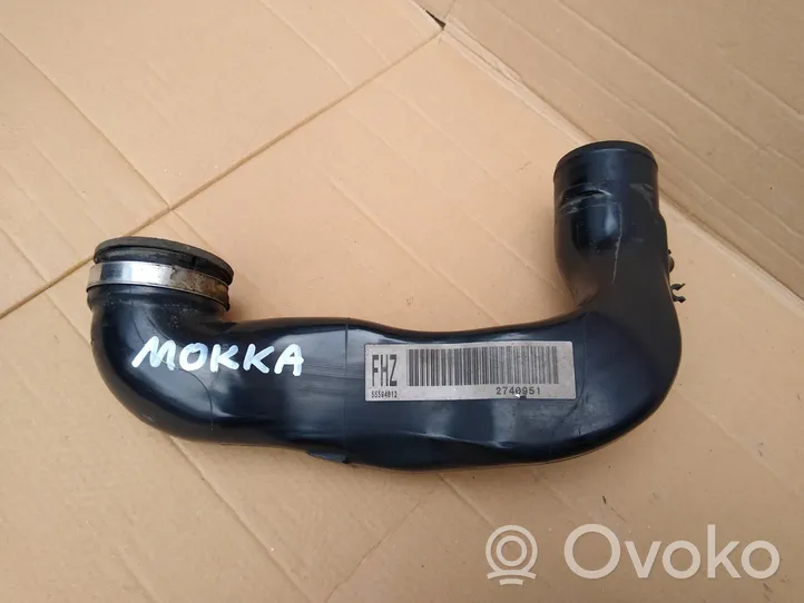 Opel Mokka Rura / Wąż dolotowy powietrza turbiny 55594612