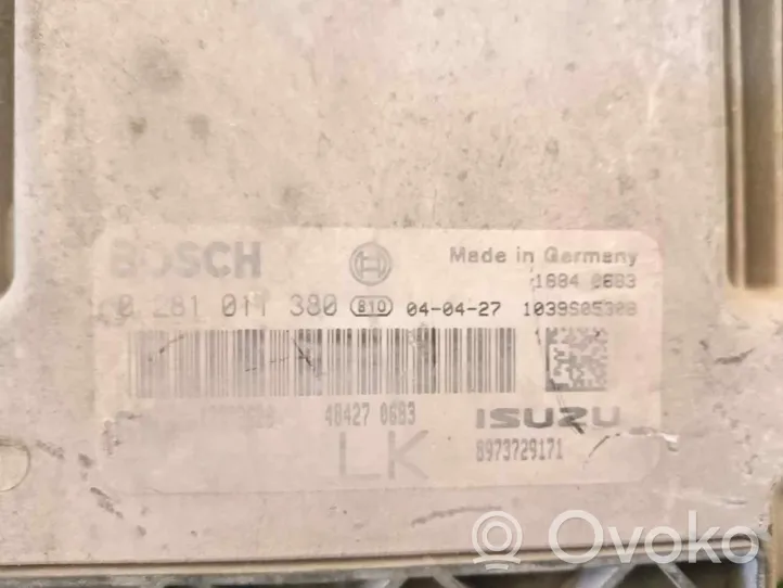 Hyundai H-1, Starex, Satellite Calculateur moteur ECU 0281011380