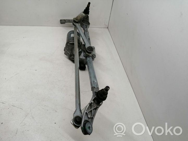 BMW 3 E90 E91 Motor y varillaje del limpiaparabrisas delantero 697826304