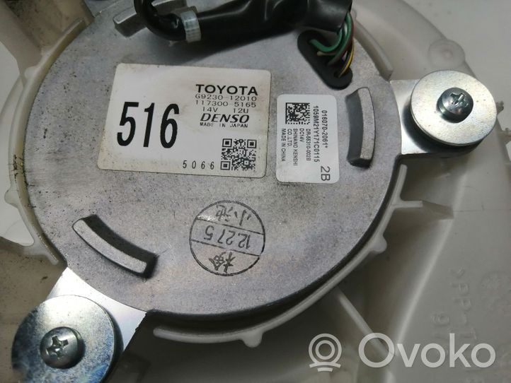 Toyota Auris E180 Hybridi-/sähköajoneuvon akun puhallin G923012010