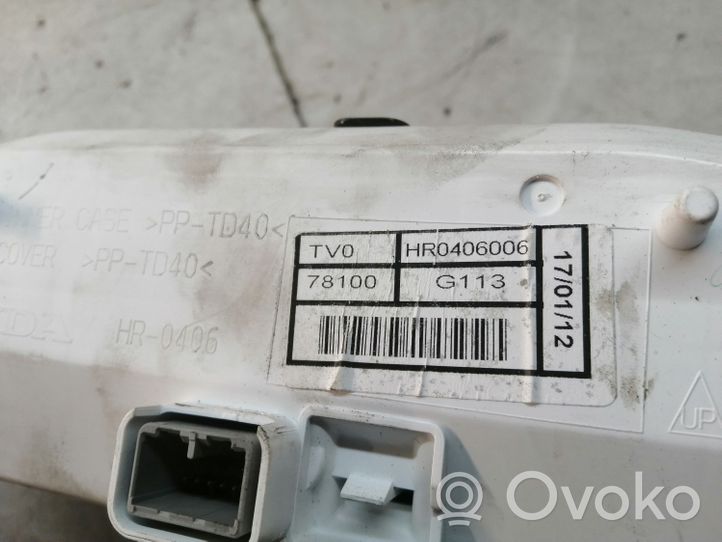 Honda Civic IX Altra parte interiore HR0406