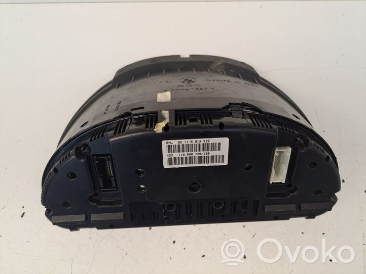 BMW X5 E53 Compteur de vitesse tableau de bord 6914916