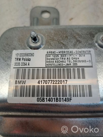 BMW 1 E81 E87 Takaoven turvatyyny 417077222017