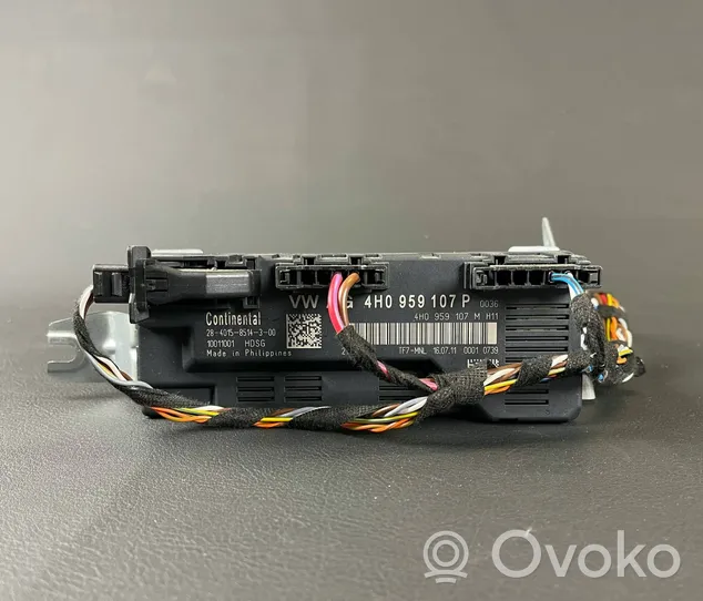 Audi A8 S8 D4 4H Takaluukun/tavaratilan ohjainlaite/moduuli 4H0959107P