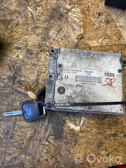 Opel Vectra C Sterownik / Moduł ECU 12571663an