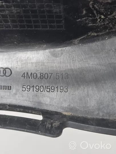 Audi Q7 4M Mascherina inferiore del paraurti anteriore 4M0807513