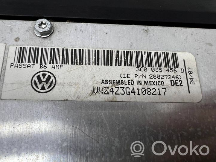 Volkswagen PASSAT B6 Garso stiprintuvas 3C0035456D