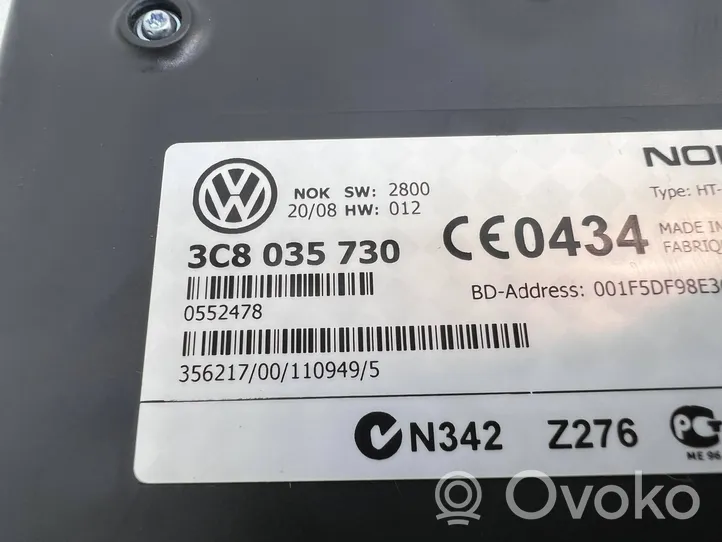 Volkswagen PASSAT B6 Bluetooth control unit module 3C8035730