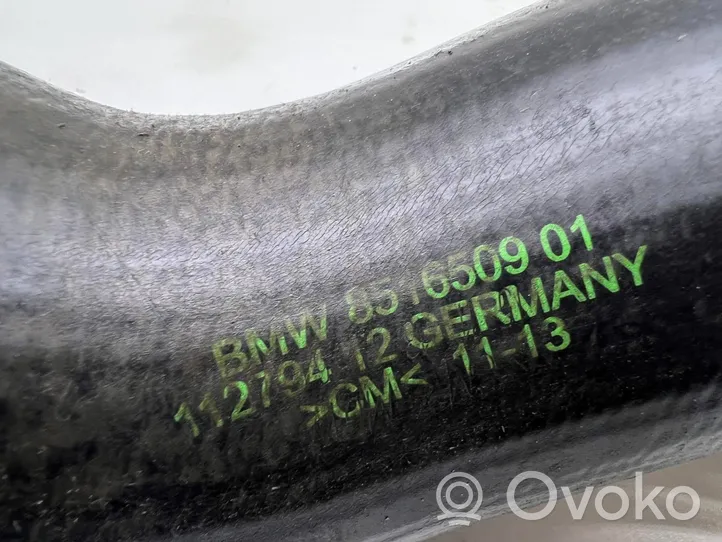 BMW 6 F12 F13 Tube d'admission de tuyau de refroidisseur intermédiaire 8516509