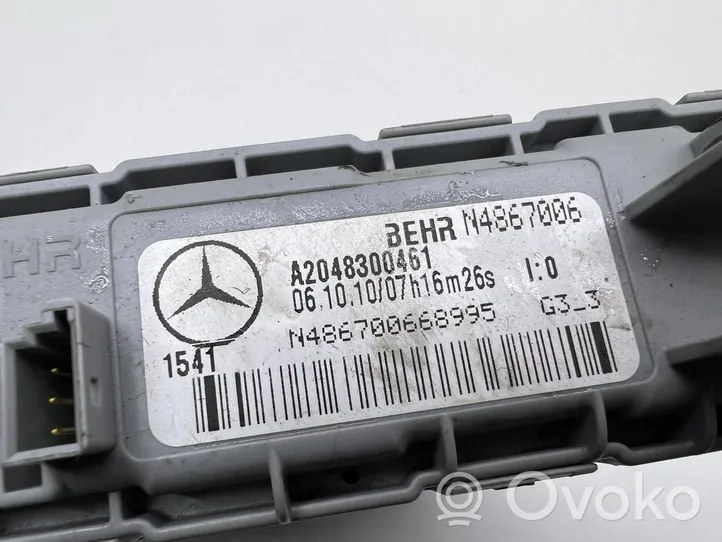 Mercedes-Benz C W204 Grzałka nagrzewnicy A2048300461